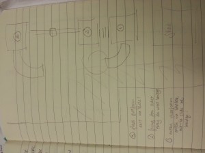 pardon the scribble - this was version one