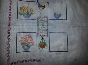 sunday's progress. primrose urn